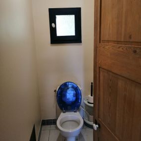 toilettes rénovées